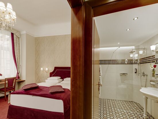 Doppelzimmer Hotel Stefanie Wien