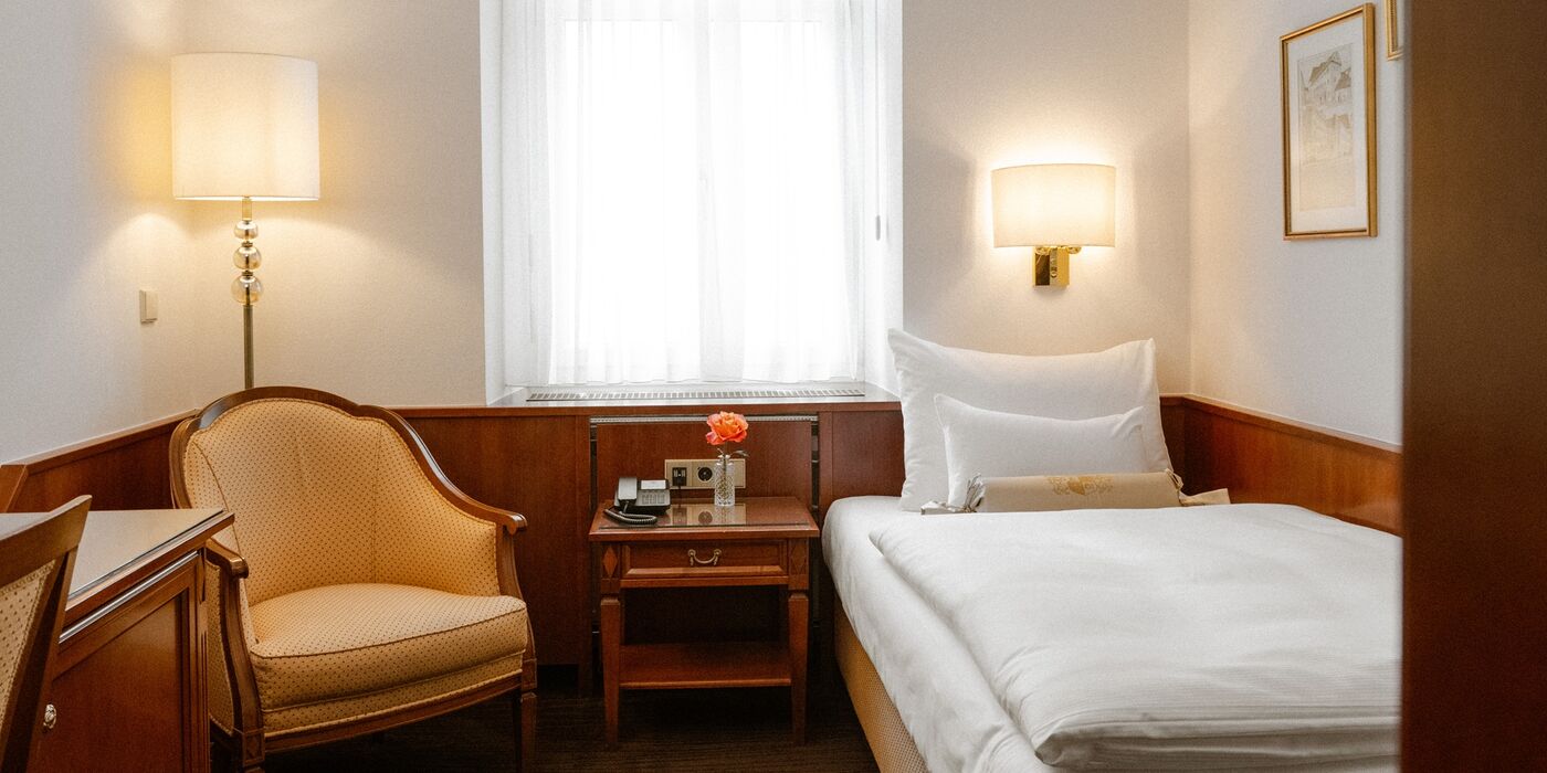 Einzelzimmer Hotel Stefanie Wien