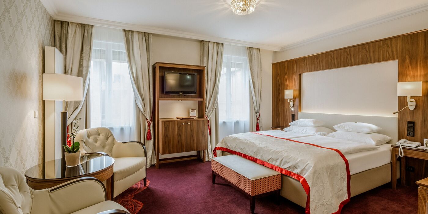 Doppelzimmer Superior Hotel Stefanie Wien