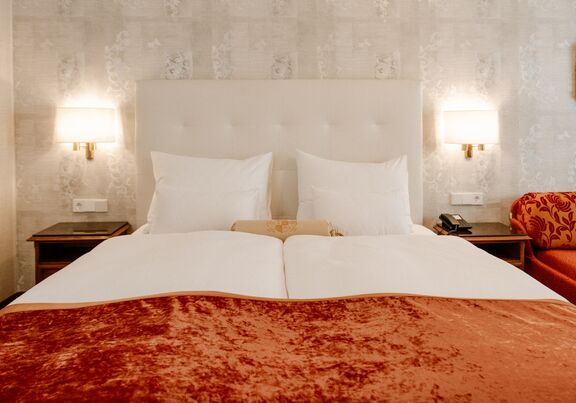 Doppelzimmer Hotel Stefanie Wien