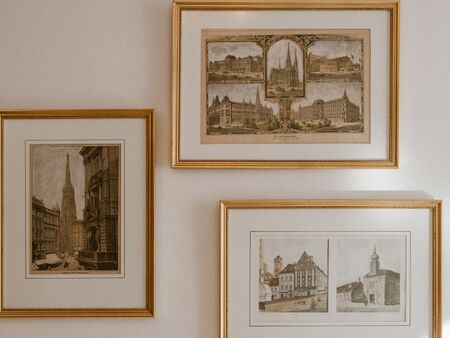 Zimmerdetail im Hotel Stefanie Wien