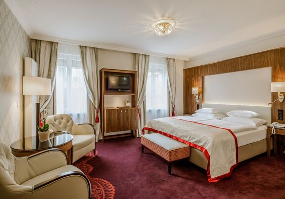 Doppelzimmer Superior Hotel Stefanie Wien