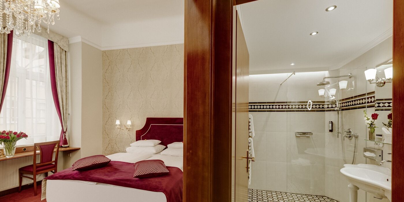 Doppelzimmer Hotel Stefanie Wien