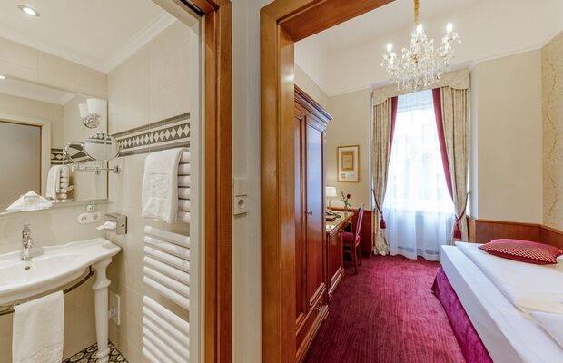 Einzelzimmer Superior Hotel Stefanie Wien
