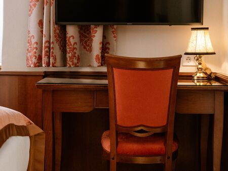 Zimmerdetail im Hotel Stefanie Wien