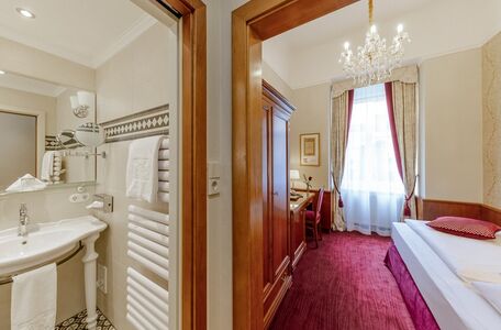 Einzelzimmer Superior Hotel Stefanie Wien