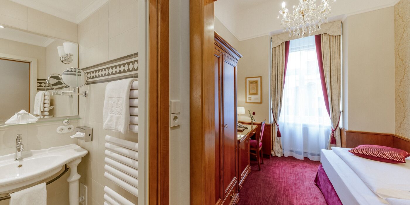 Einzelzimmer Hotel Stefanie Wien