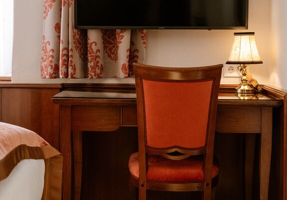 Zimmerdetail im Hotel Stefanie Wien