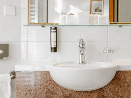 Badezimmer Hotel Stefanie Wien