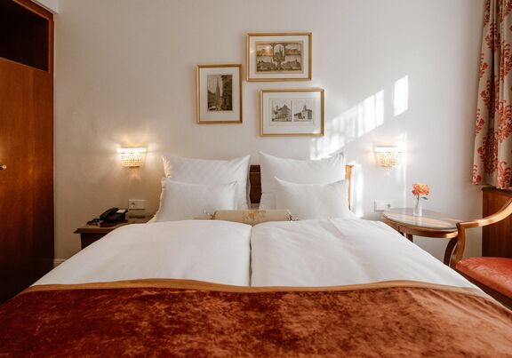 Doppelzimmer Hotel Stefanie Wien