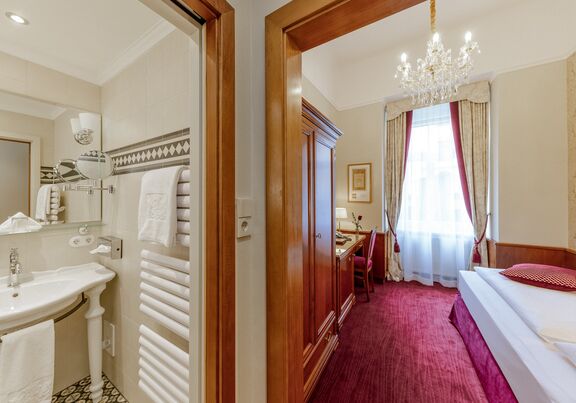 Einzelzimmer Hotel Stefanie Wien