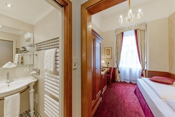 Einzelzimmer Superior Hotel Stefanie Wien