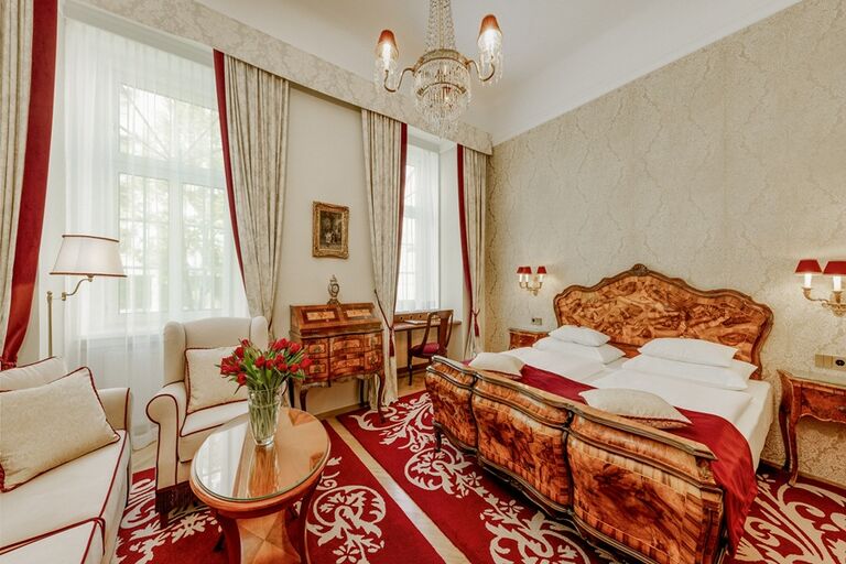 Zimmer im Hotel Stefanie Wien