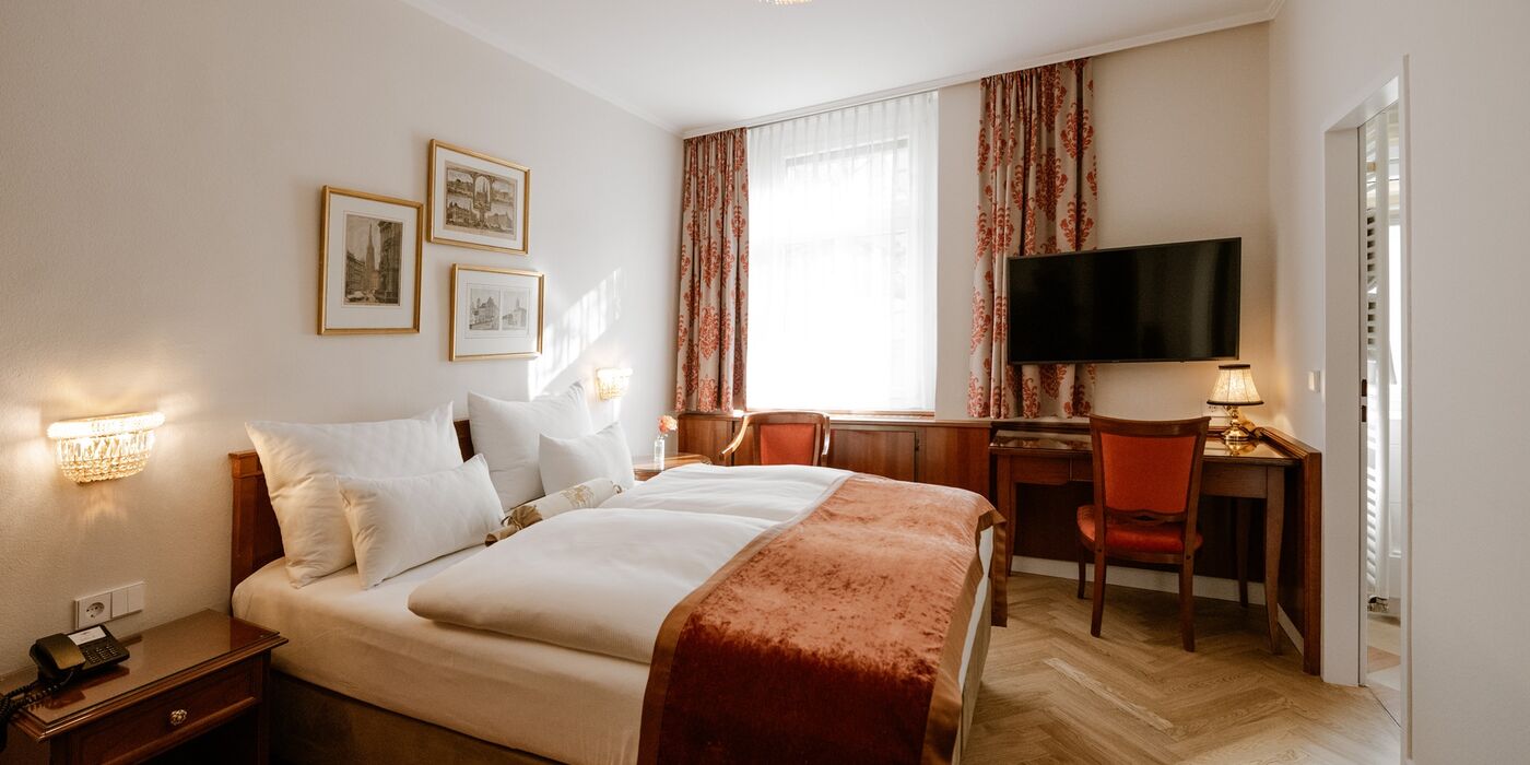 Doppelzimmer Hotel Stefanie Wien