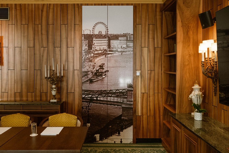 Bibliothek im Hotel Stefanie Wien