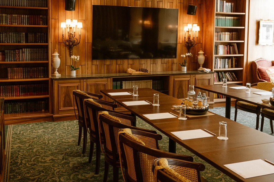 Bibliothek im Hotel Stefanie Wien